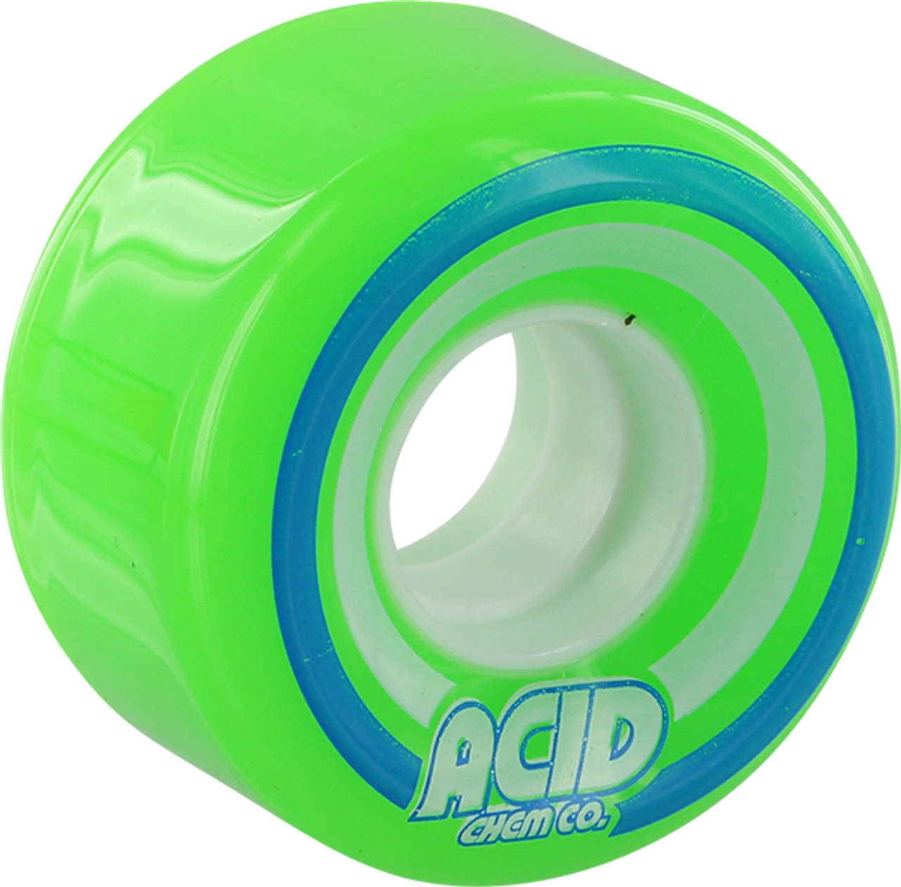 ACID PODS CONICAL 55mm 86a GREEN WHEELS SET