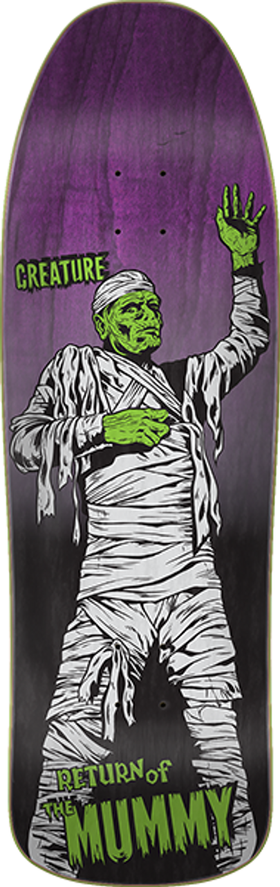 CREATURE MUMMY SKATE DECK-9.35x31.7