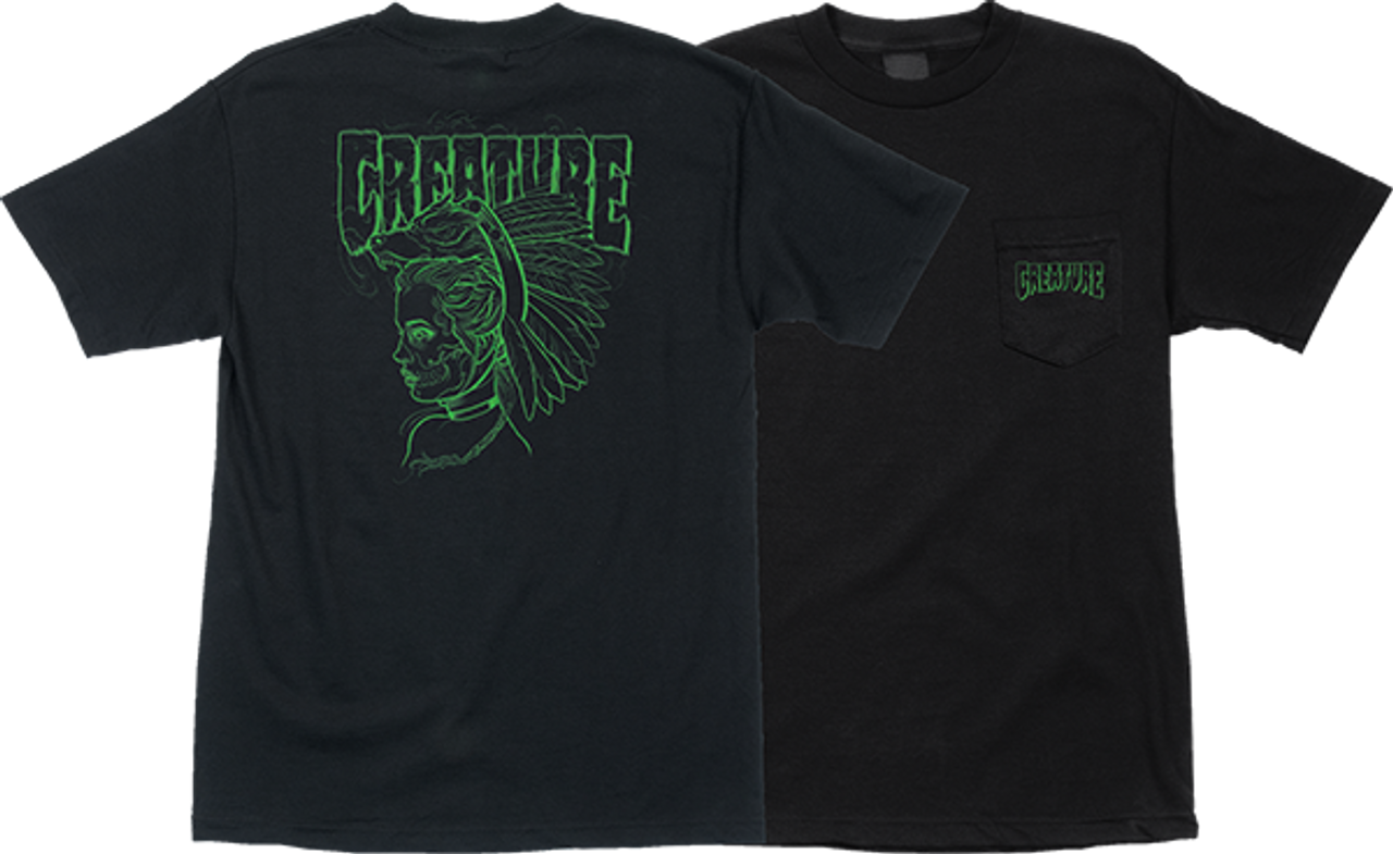 CREATURE DESCENDENT SS TSHIRT SMALL BLACK