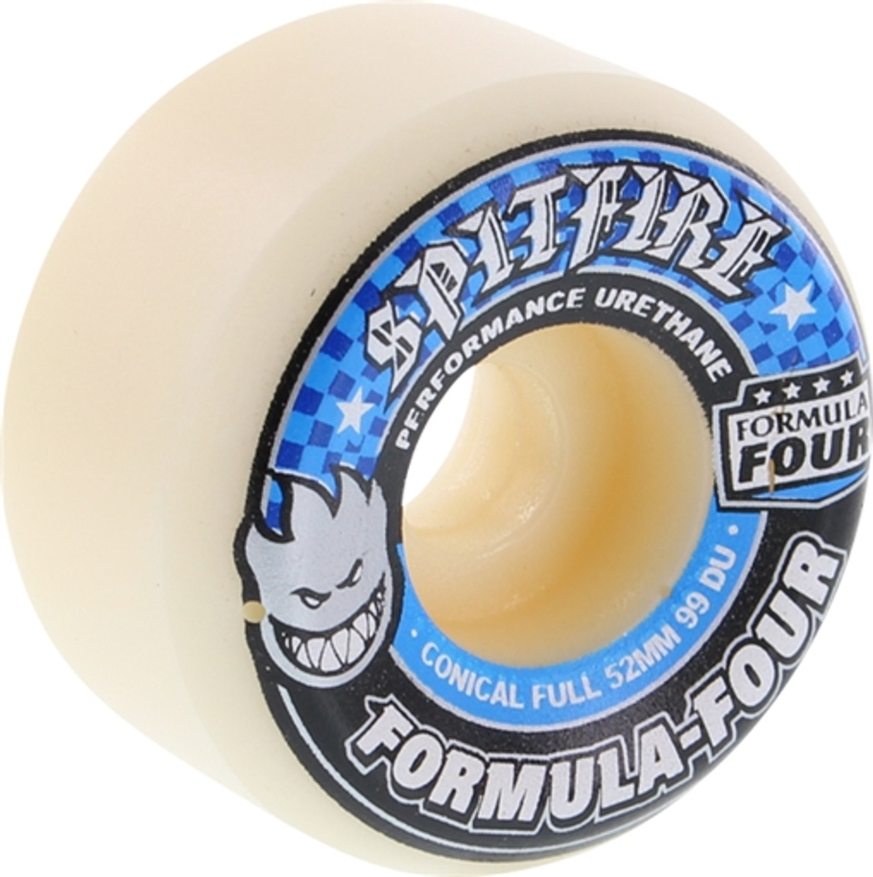 Spitfire Formula 4 99D Conical Full 52Mm Wht W/Blue