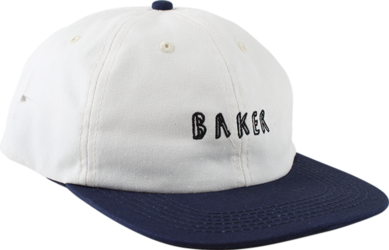 BAKER SLOANE HAT ADJ-WHT/BLUE