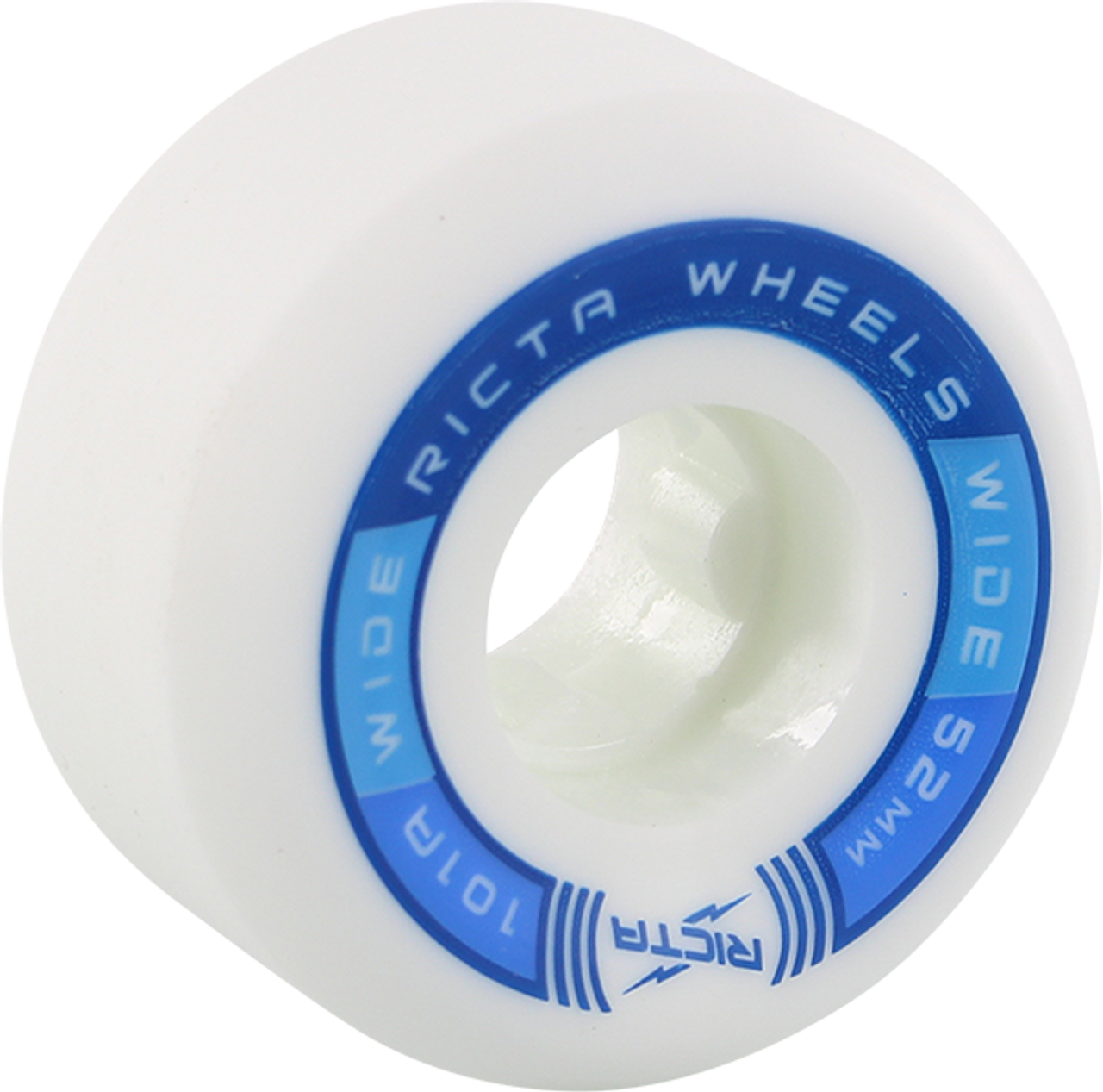 RICTA RAPIDO WIDE 52mm 101a WHT/BLU/LT.BLUE WHEELS SET