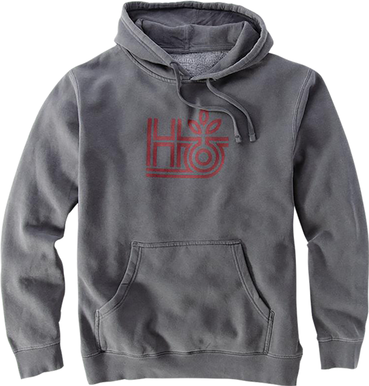 HABITAT MONOPOD HOODIE SWEATSHIRT XLARGE WASHED GREY