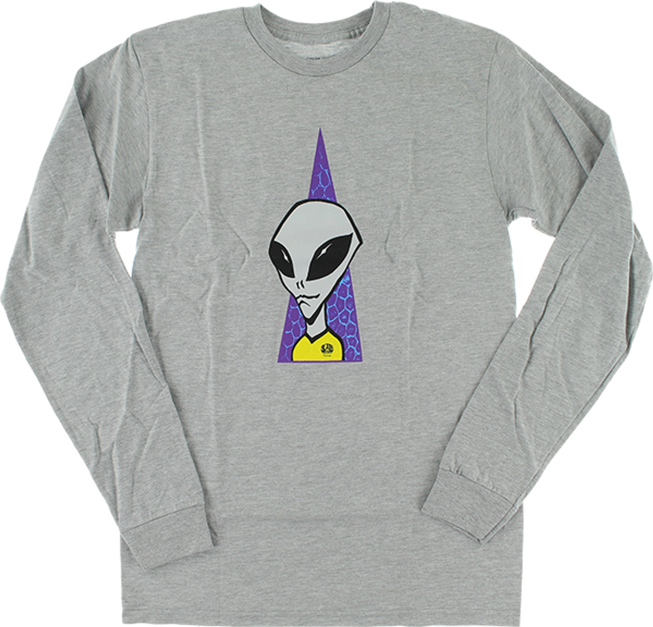 ALIEN WORKSHOP VISITOR LONGSLEEVE SMALL HEATHER GREY