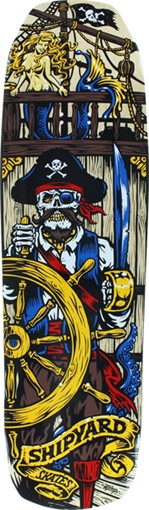 SHIPYARD EL CAPITAN SKATEBOARD DECK-9.0
