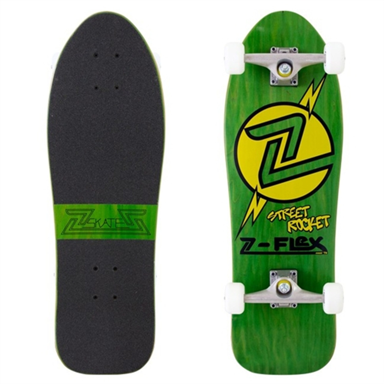 Z-FLEX Street Rocket Skateboard Complete Green