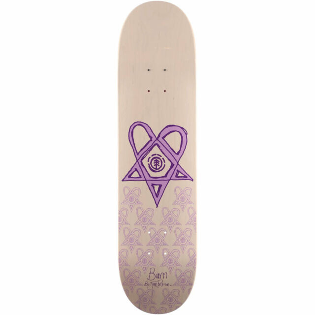 Element Bam Heartagram Skateboard Deck Tyson 8.5