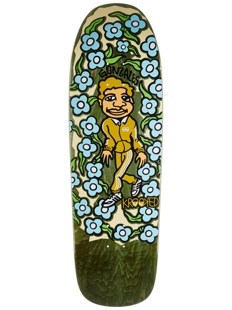 Krooked Gonz Sweatpants Decks Green 9.81