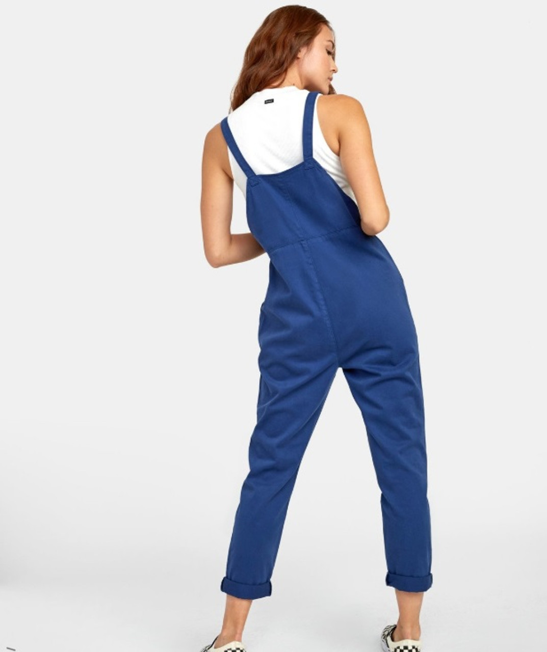 RVCA Kane WVDR Jumpsuit Navy