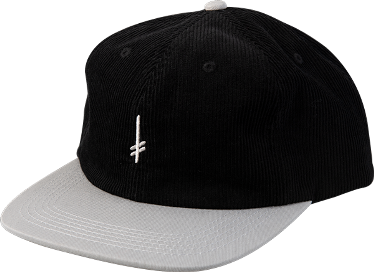 DEATHWISH GANG LOGO CORD HAT BLACK