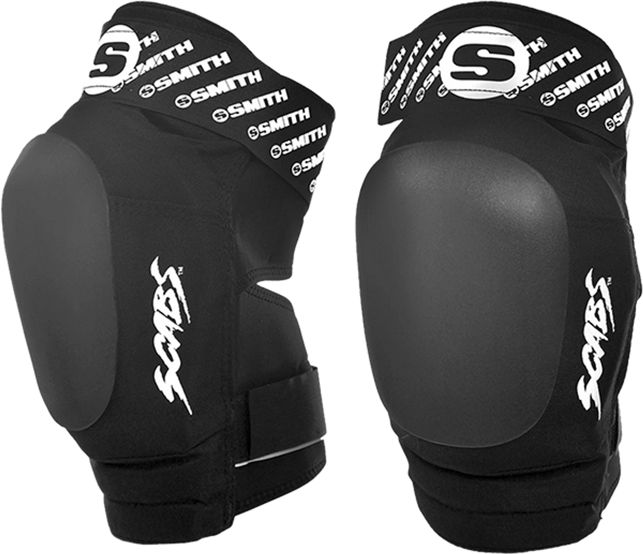 SMITH SCABS ELITE KNEE PADS S/M BLK/BLK CAP