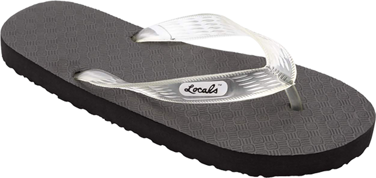 LOCALS ORIGINAL SLIPPA 9.5" BLK/CLEAR