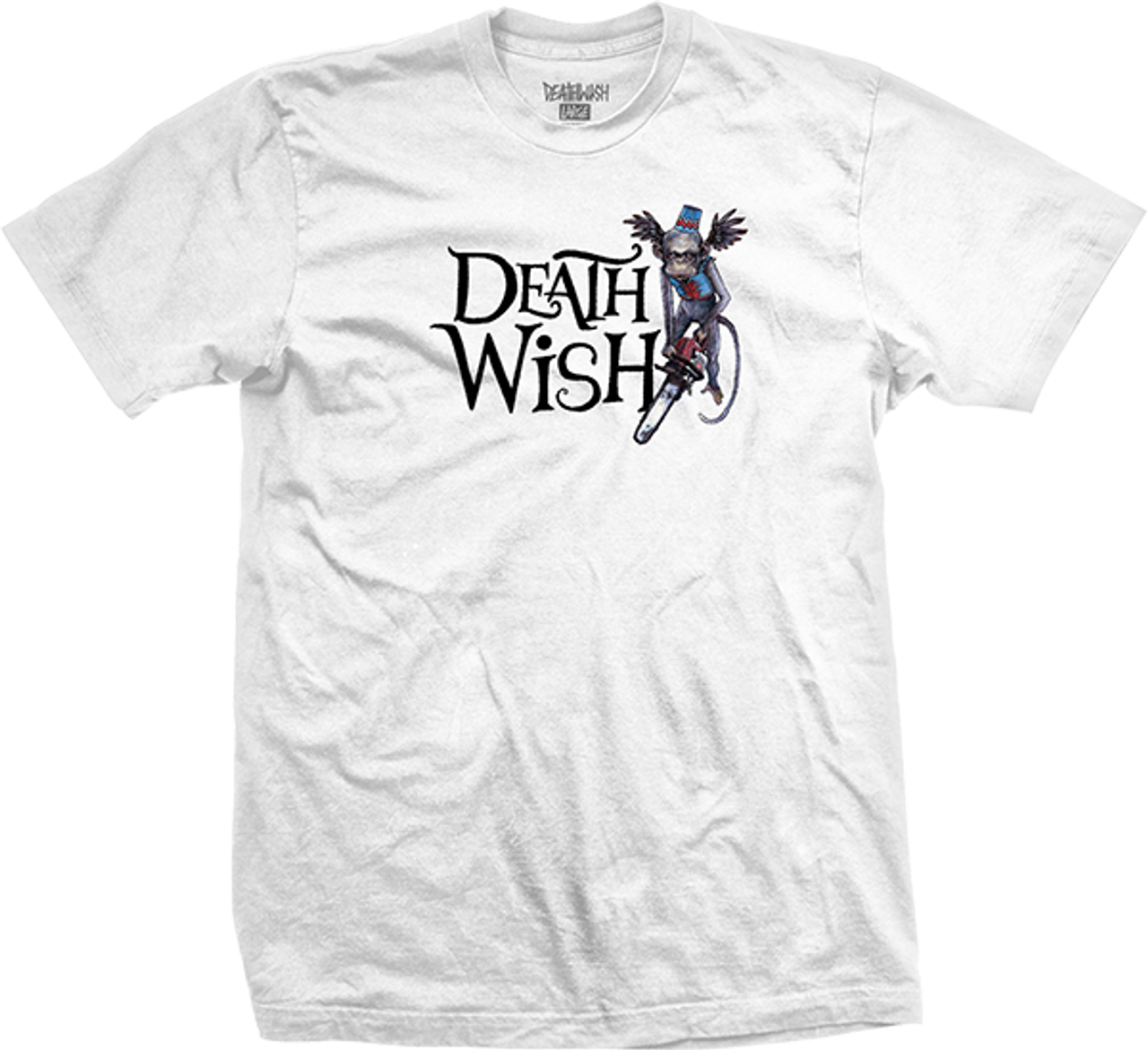 DEATHWISH NIKKO SS TSHIRT XLARGE WHITE