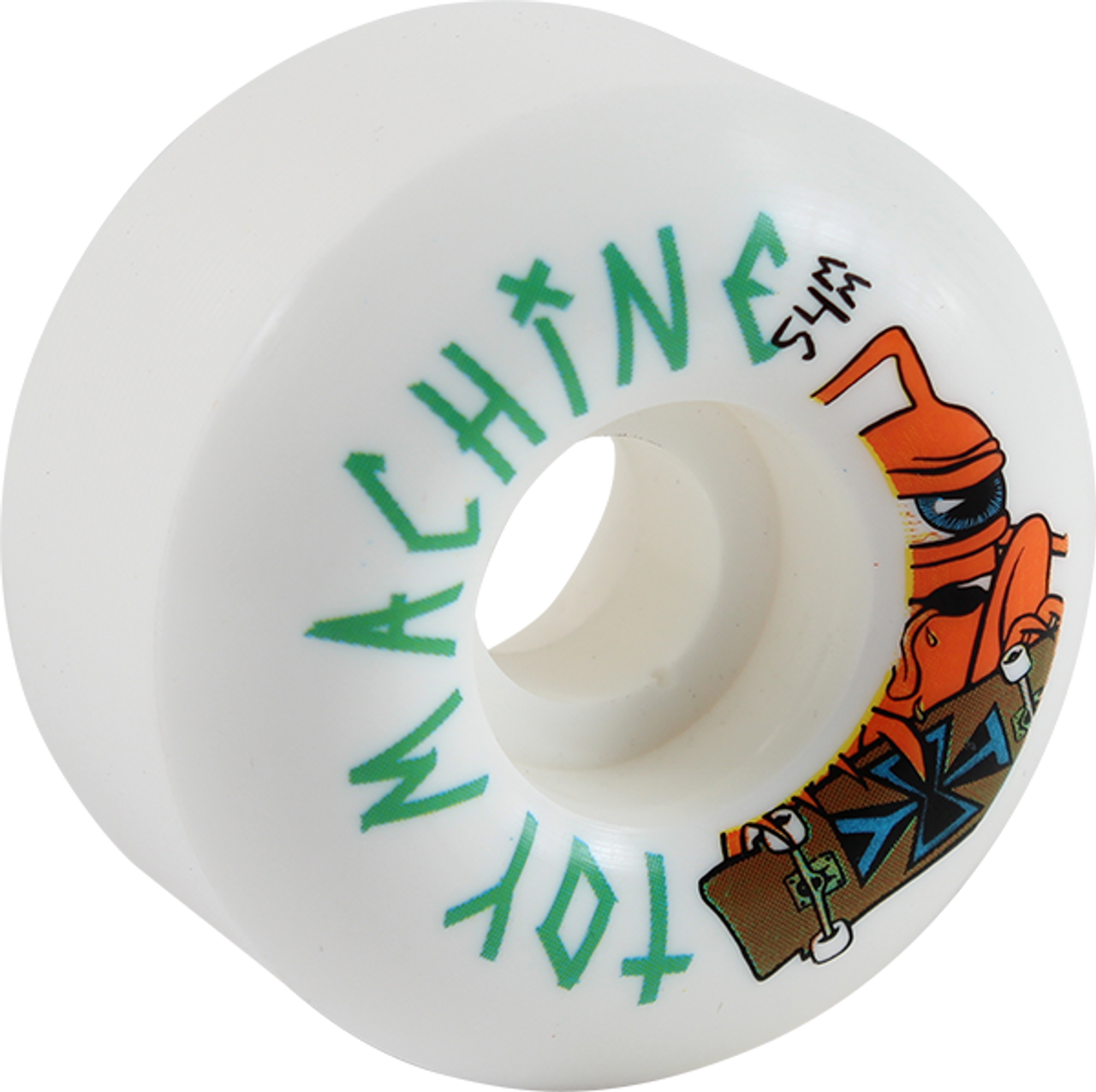 TOY MACHINE SECT SKATER 54mm WHT WHEELS SET