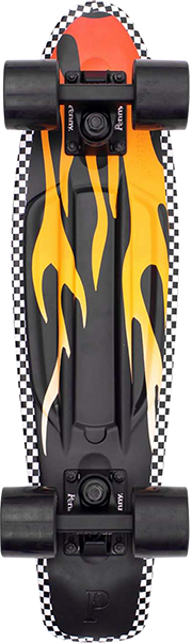 PENNY 22" SKATEBOARD COMPLETE FLAME BLACK