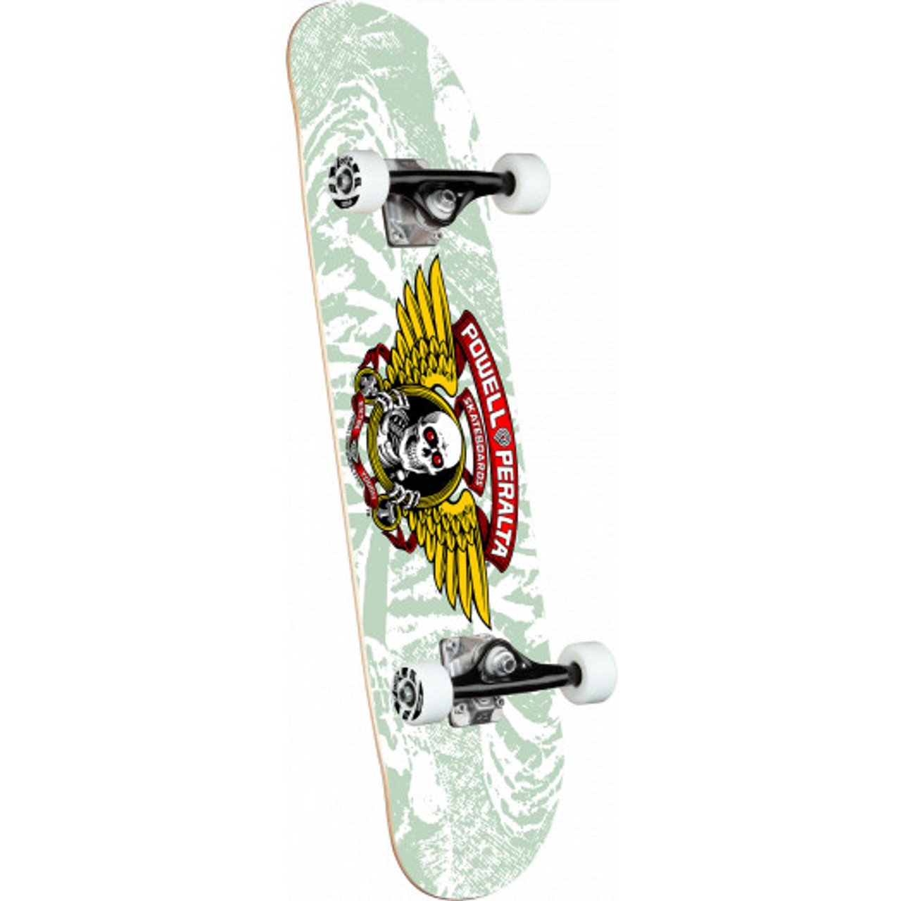 Powell Peralta Winged Ripper Skateboard Complete White 8