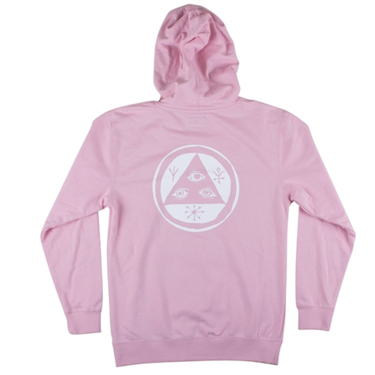 Welcome Talisman Midweight Hood Pink White