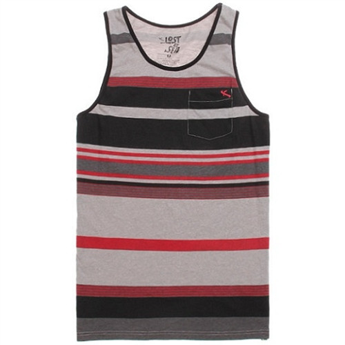 Lost NagDabbit Tank Top Grey Red