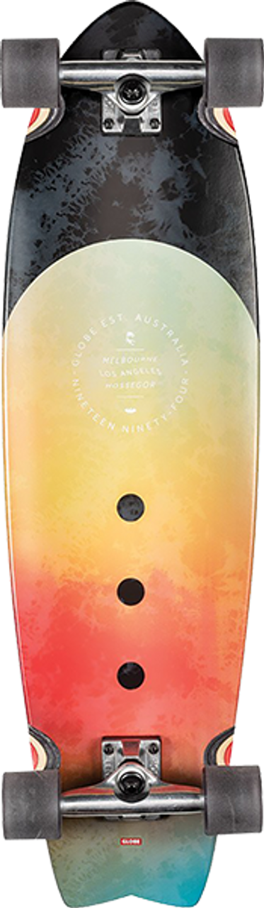 GLOBE CHROMANTIC SKATEBOARD COMPLETE 9.5x33 ULUWATU