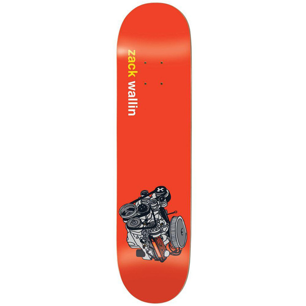 Enjoi Wallin Cocktail Skate Deck Red 8.62