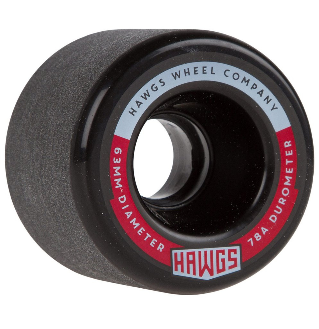 Hawgs Fattie Wheels Set Black 63mm/78a