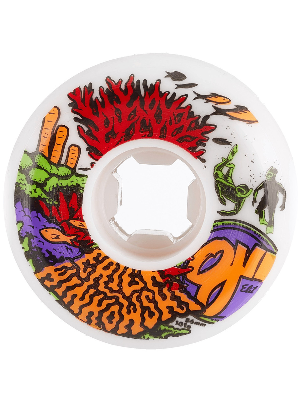 OJ Winkowski Aquatic Elite Hardline Wheels Set White 56mm/101a