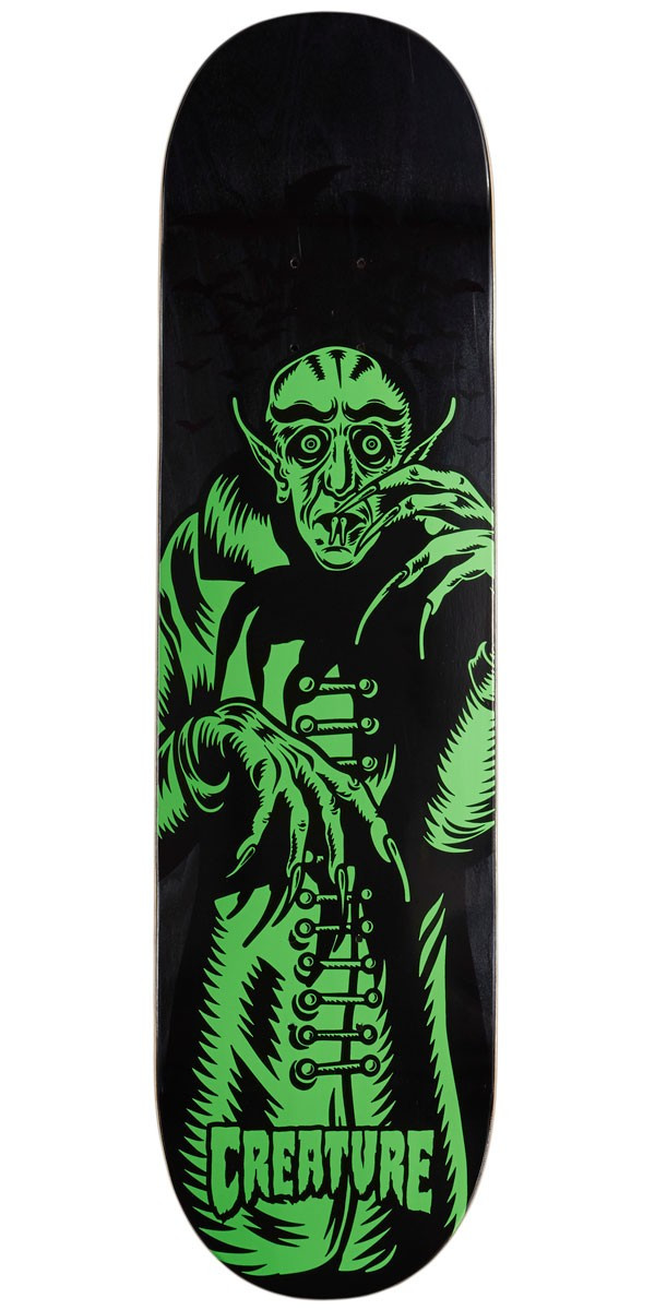 Creature Vampire Skateboard Deck Black 8.25x32