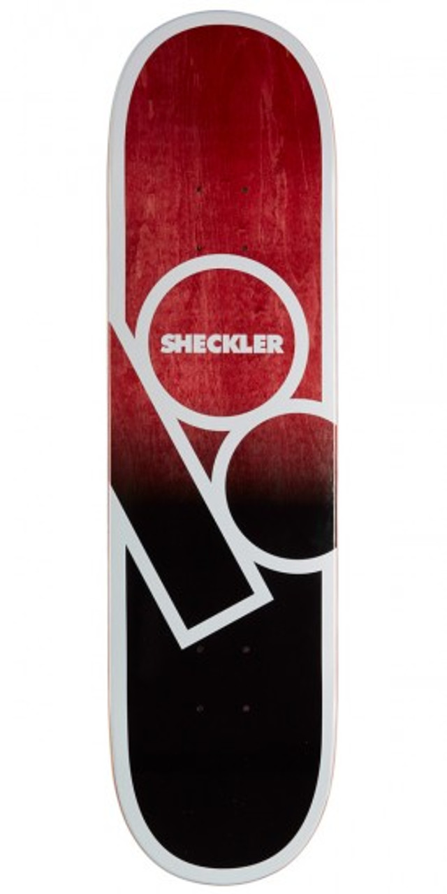 Plan B Scheckler Andro Skate Deck Red Black 8.12
