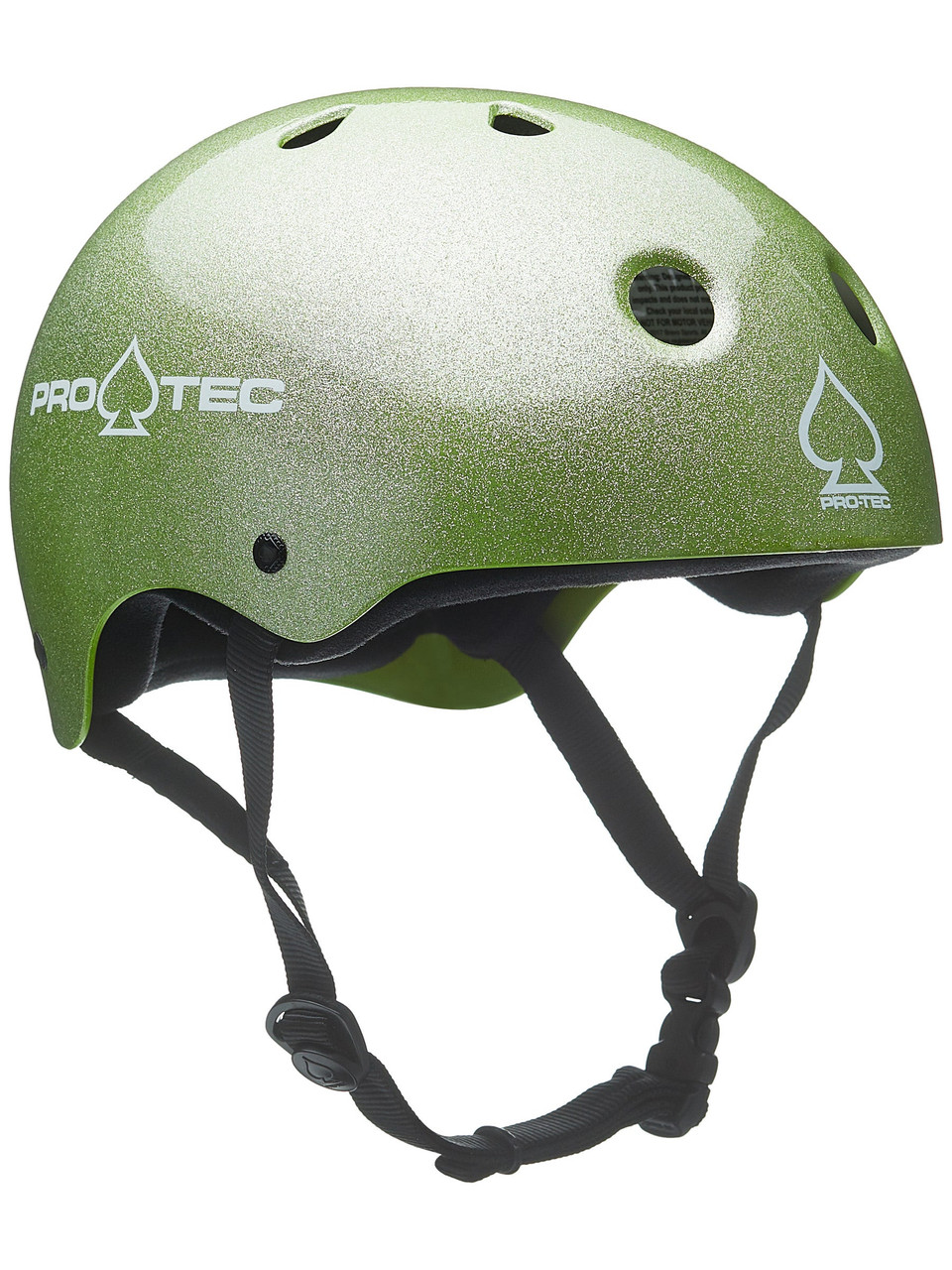 Protec Classic Skate Helmet Green Flake S