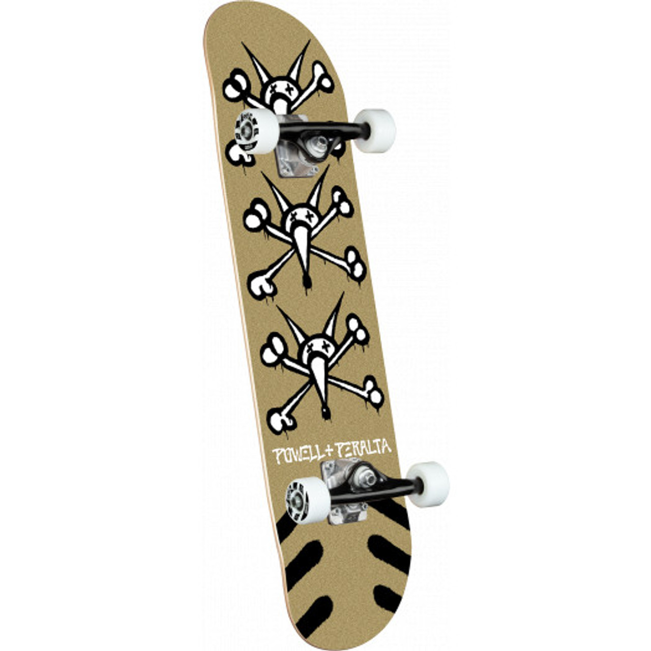 Powell Vato Rats Skateboard Complete Gold 8