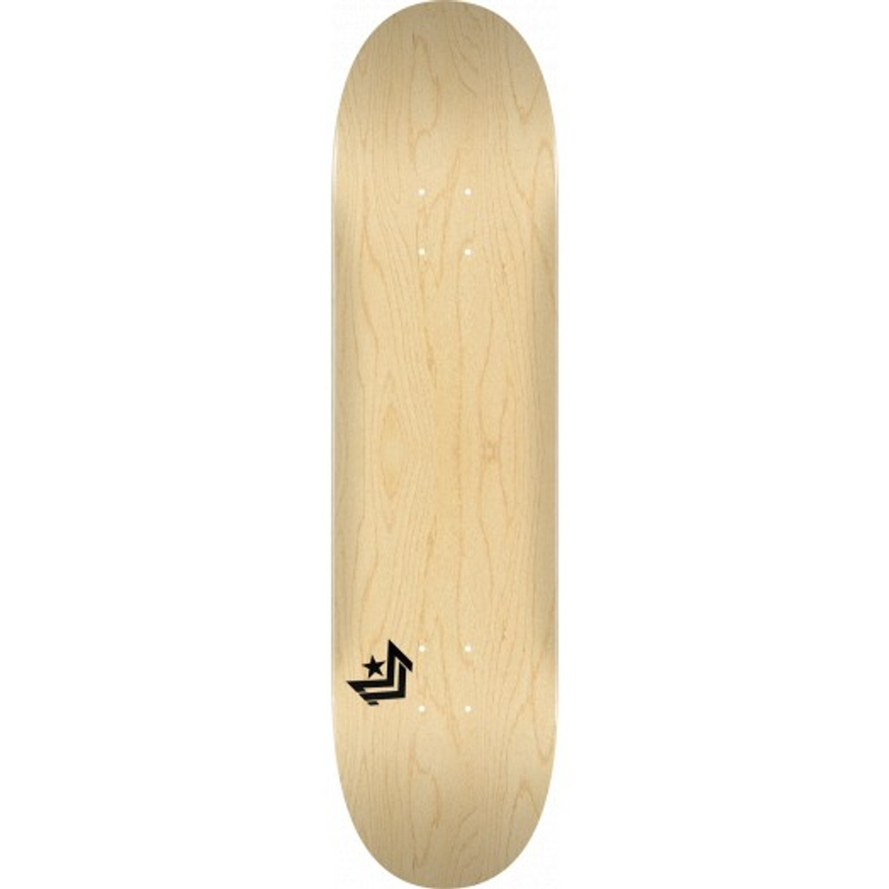 Mini Logo Chevron Logo Skate Deck Natural 8.25