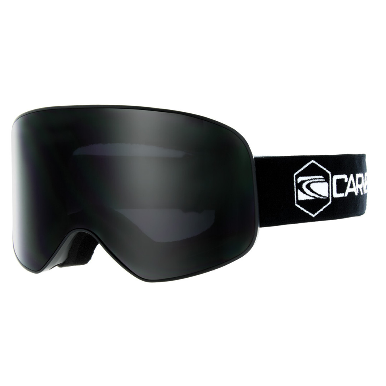 Carve Frother Snow Goggles Matte Black Smoke Onesize