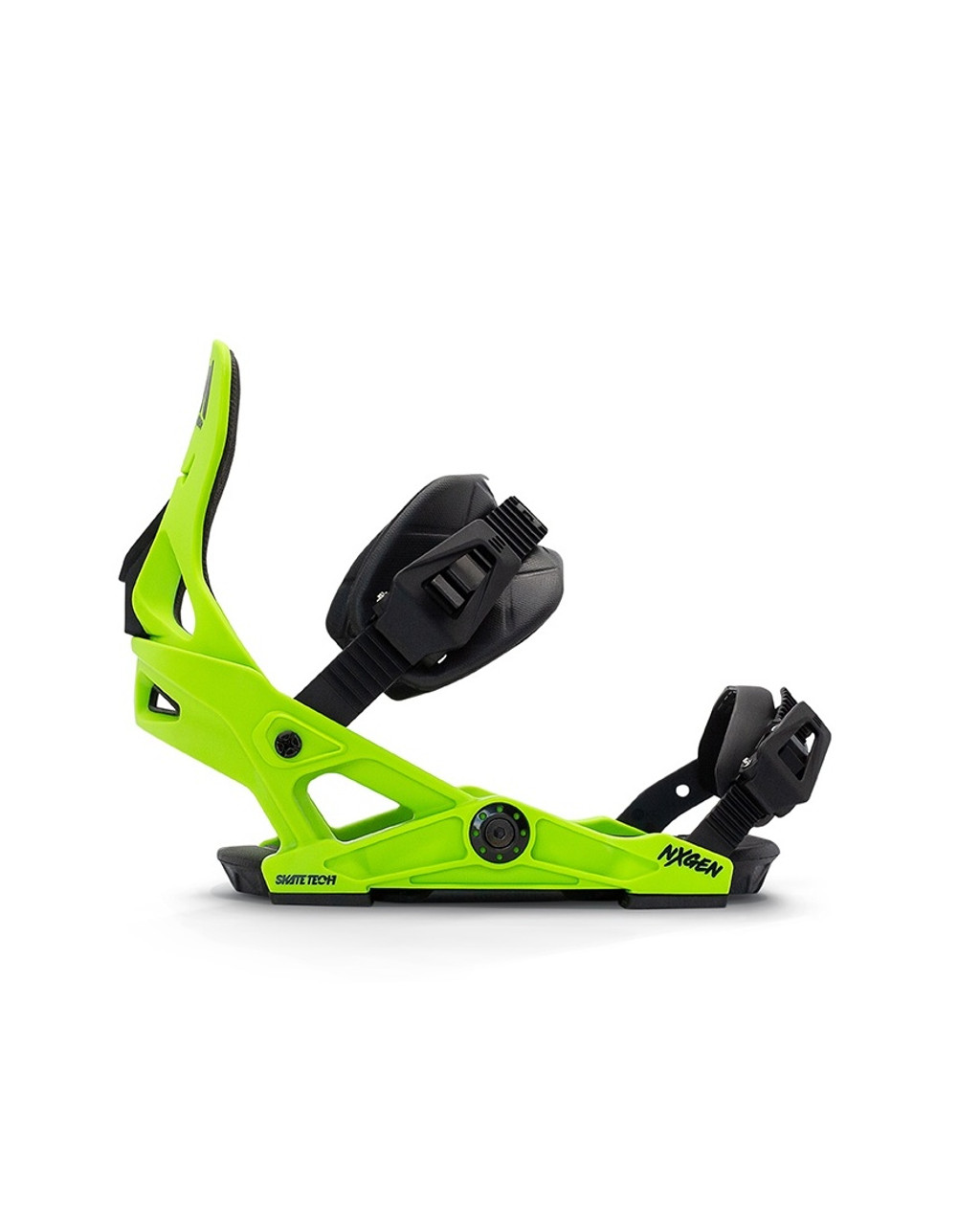 NOW Nx-Gen Snowboard Bindings Youth Green Small