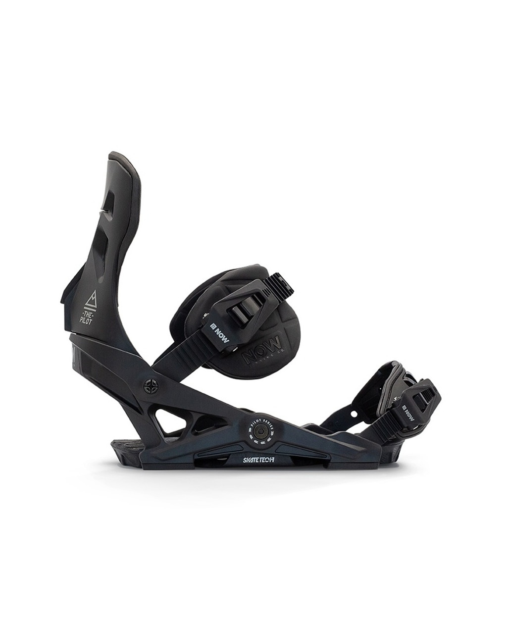 Now Pilot Snowboard Bindings Black | Boardparadise.com