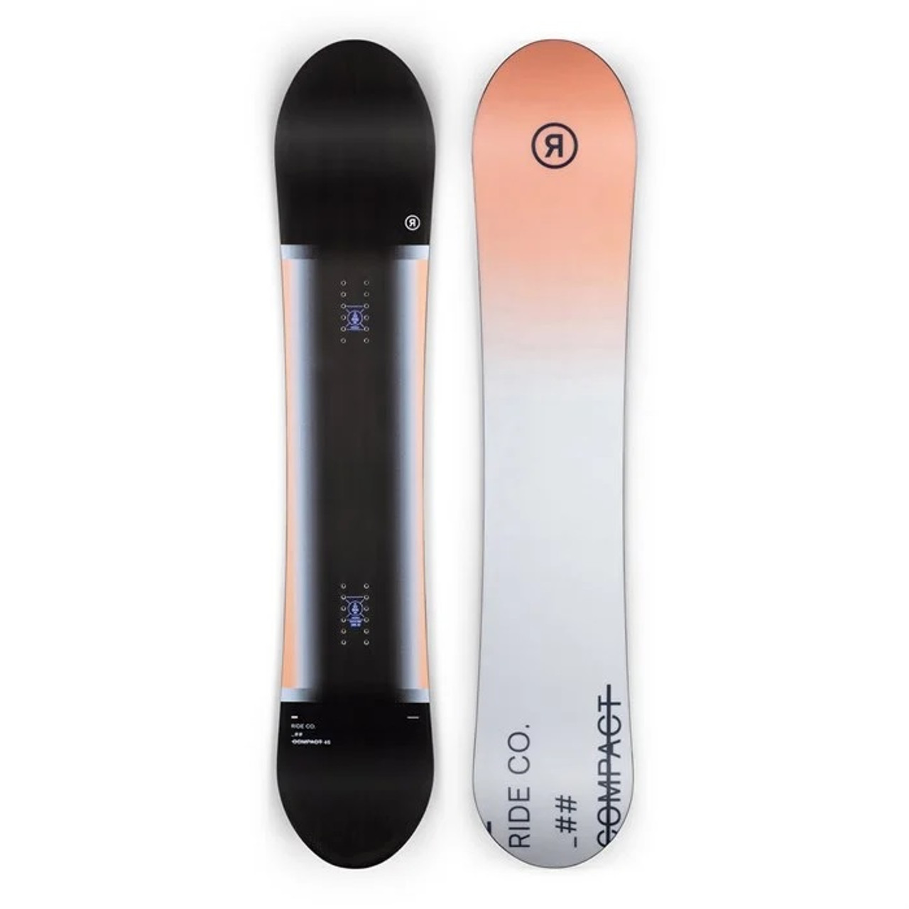 Ride Compact Snowboard Black 150 | Boardparadise.com