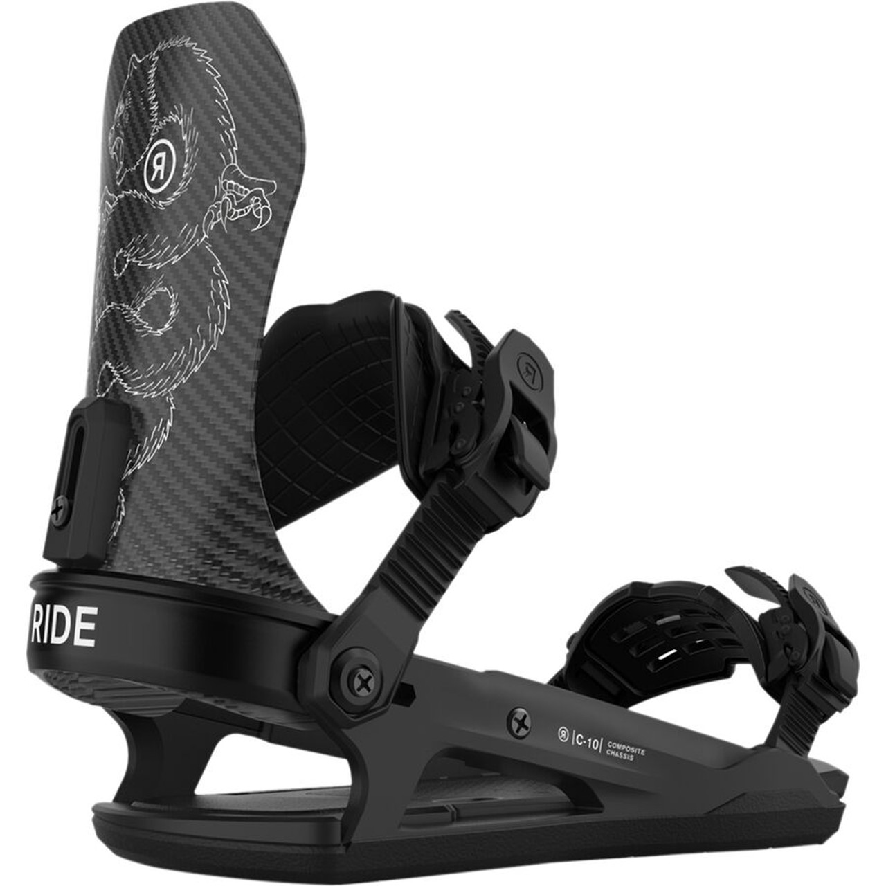 Ride Kuma Dragon Bindings Black