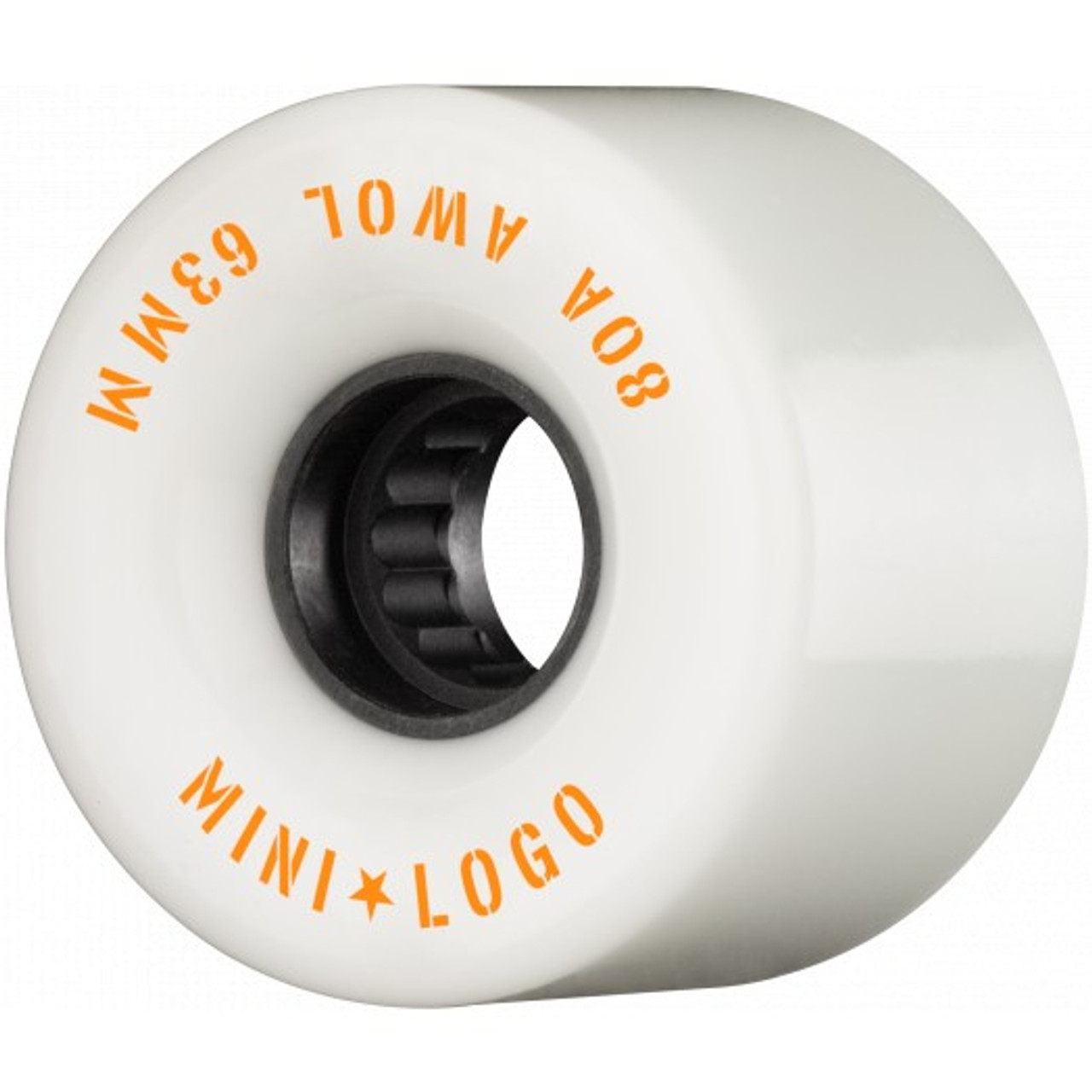 Mini Logo ATF A.W.O.L. Wheels White 63mm/80a