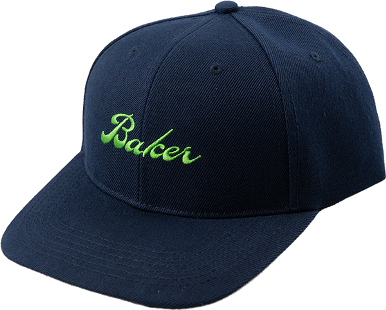 BAKER CURSIVE HAT ADJ-NAVY
