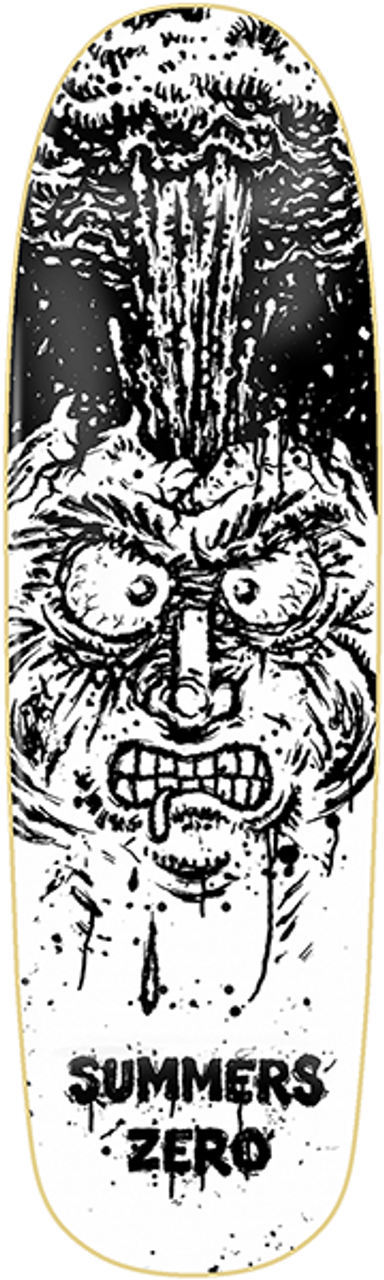 ZERO SUMMERS MELTDOWN SKATEBOARD DECK-9.25x31.9