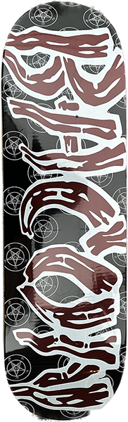 BACON PLAIN JANE PENTAGRAM SKATEBOARD DECK 9.0