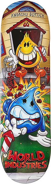 Tech Deck Dude World Industries - Figurines Flameboy & Mullet Boy Vintage 2001, Occasion
