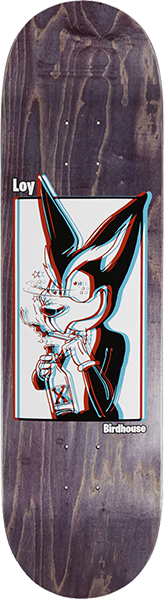 BIRDHOUSE LOY 3D ANIMALS SKATEBOARD DECK-8.38
