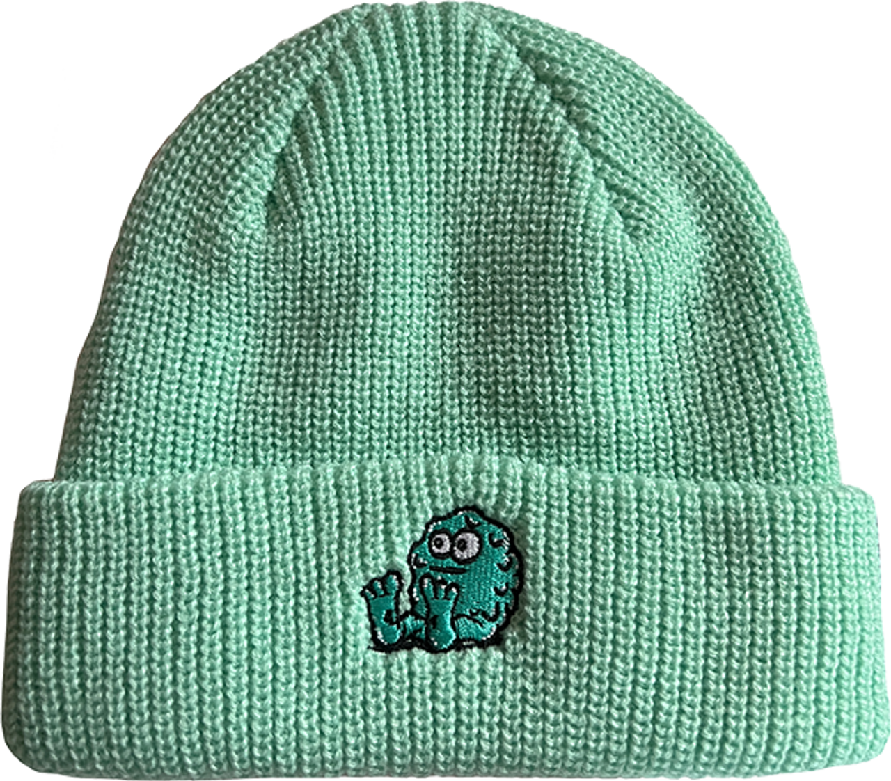 SNOT BOOGER LOGO BEANIE TEAL