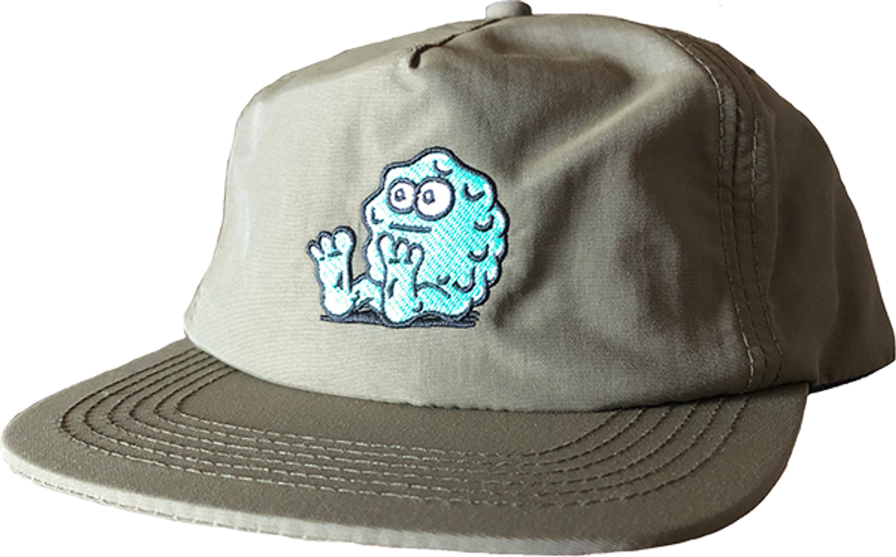 SNOT BOOGER LOGO NYLON HAT OLIVE