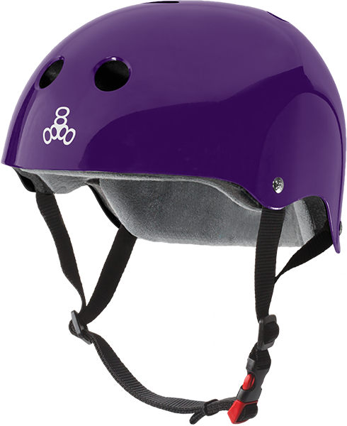 TRIPLE 8 CERTIFIED SWEATSAVER S/MEDIUM PURPLE GLOSS