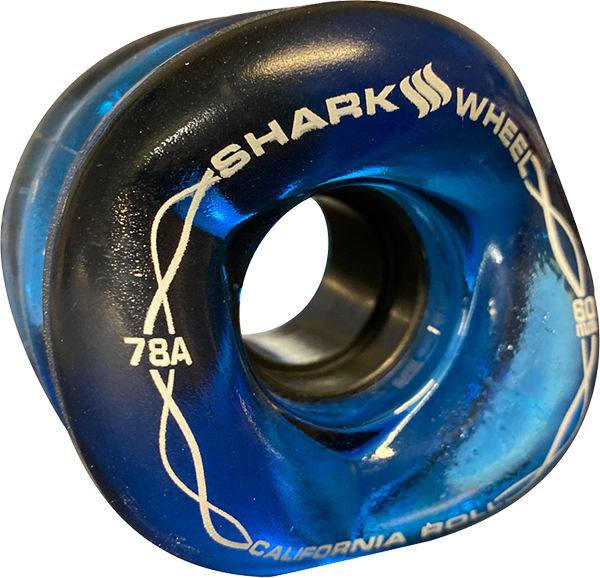 SHARK CALIFORNIA ROLL 60mm 78a SAPPHIRE WHEELS SET