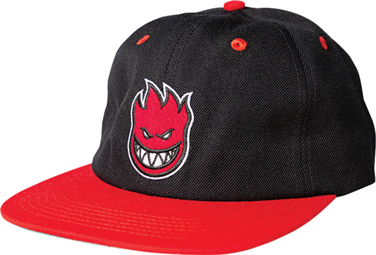 SPITFIRE BIGHEAD FILL HAT ADJ-BLK/RED