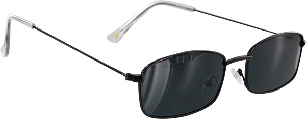 GLASSY RAE BLACK SUNGLASSES POLARIZED