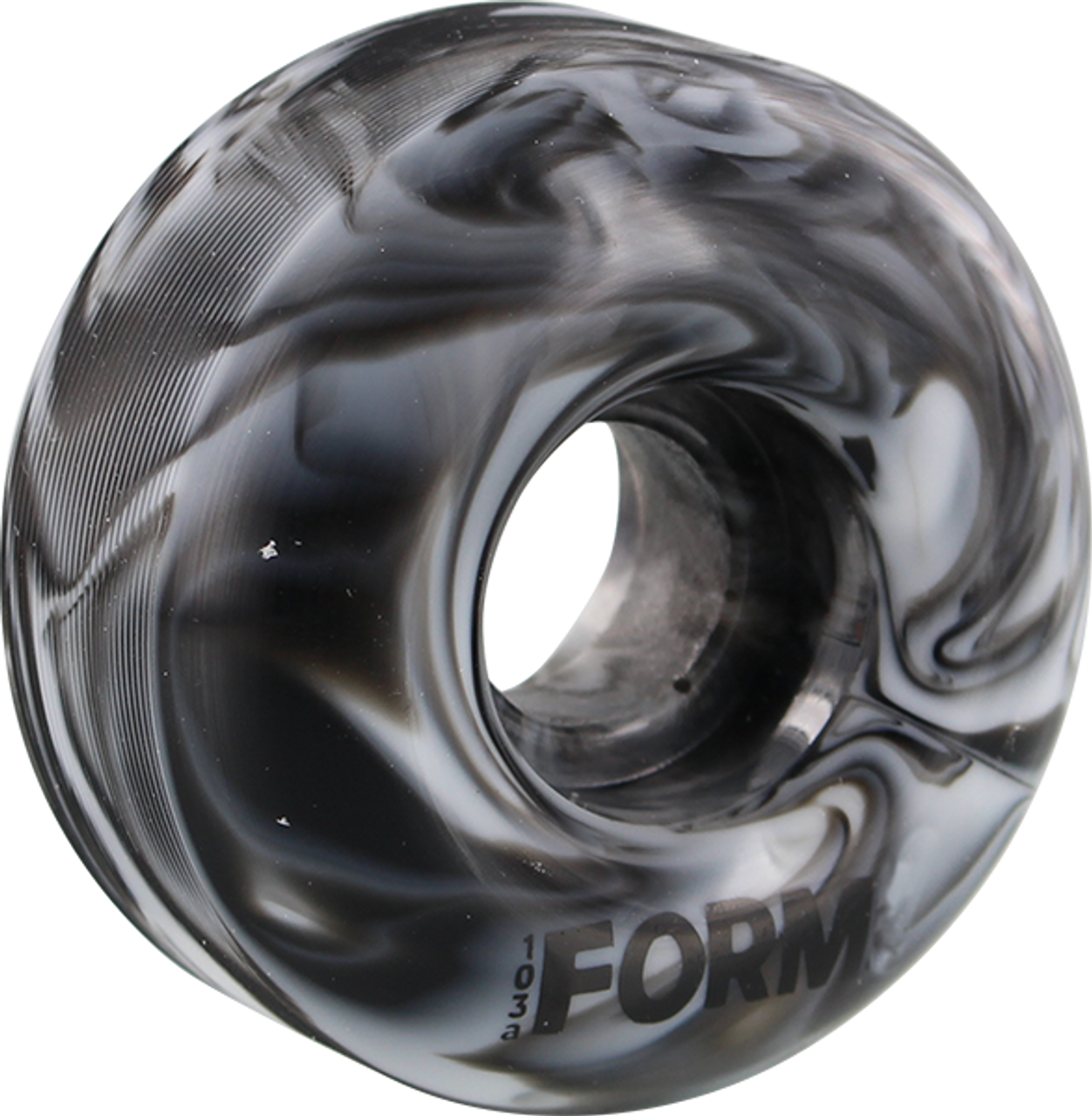 FORM SOLID SWIRL 54mm BLK/WHT WHEELS SET