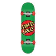 Santa Cruz Classic Dot Skateboard Complete Green 7.8